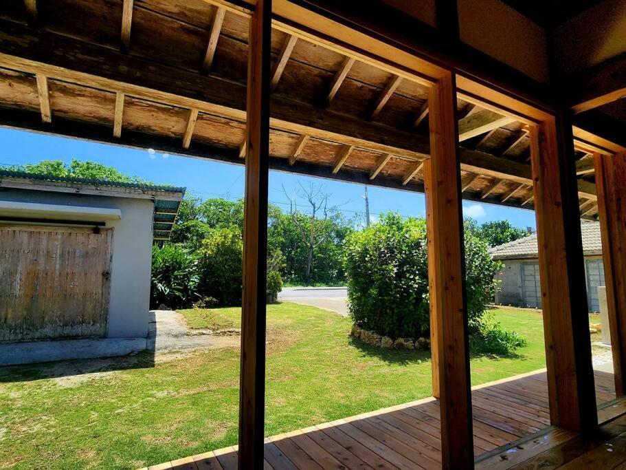 琉球古民家 蒼 Motobu Exterior foto